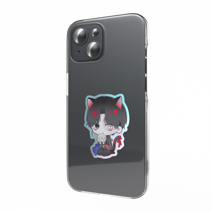 オーロラスマホステッカー - W55 × H91mm 以内