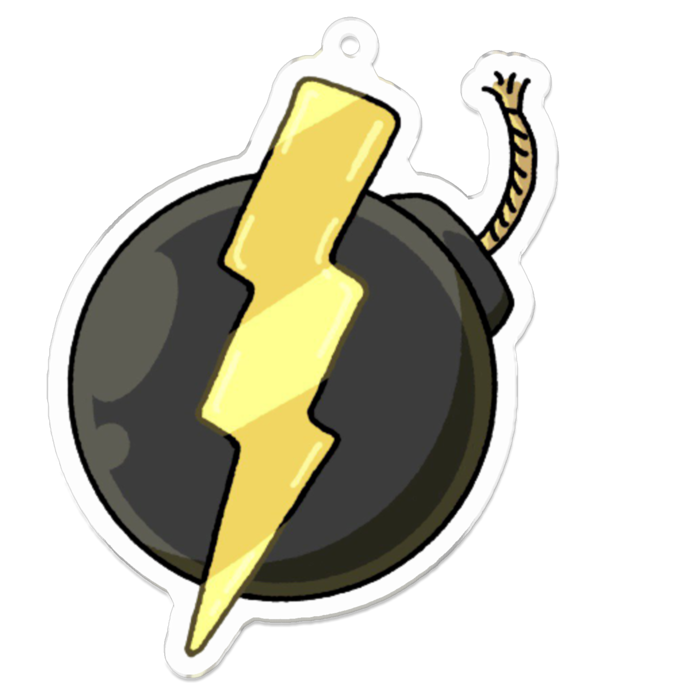 アクリルキーホルダー - 70 x 70 (mm)