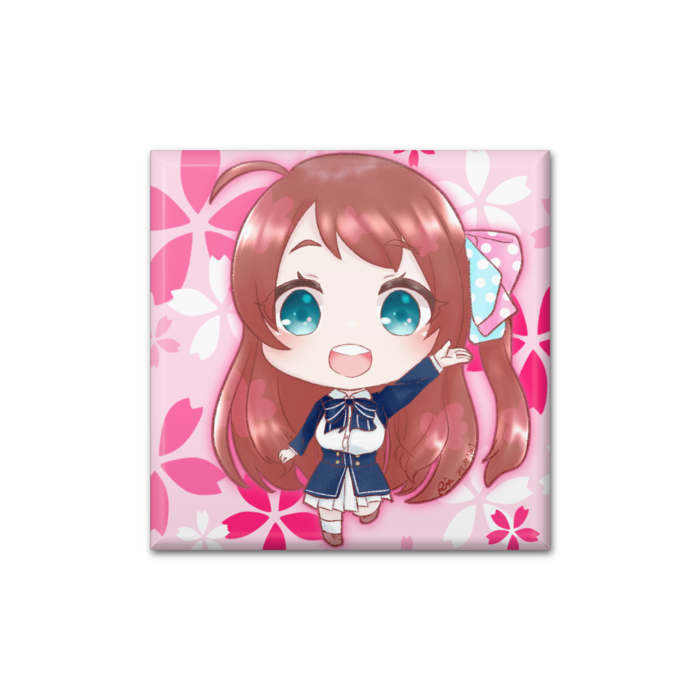 缶バッジ - 四角形40mm