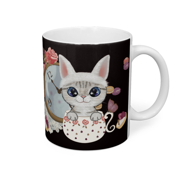 マグカップ - 直径 8 cm / 高さ 9.5 cm