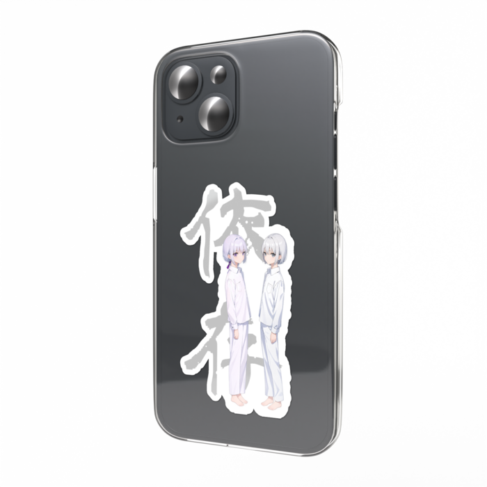 「依存」スマホステッカー - W55 × H91mm 以内