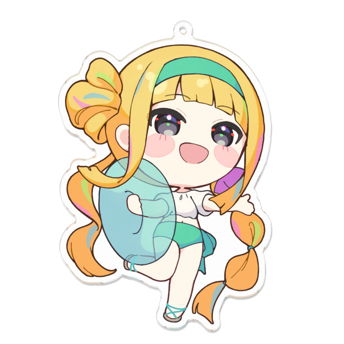 アクリルキーホルダー - 100 x 100 (mm)