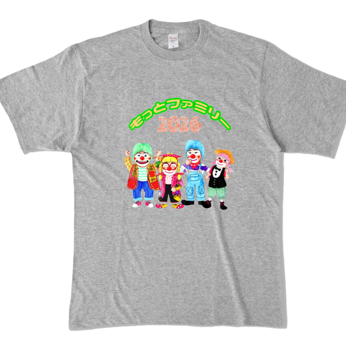 カラーTシャツ - XL - 杢グレー (濃色)