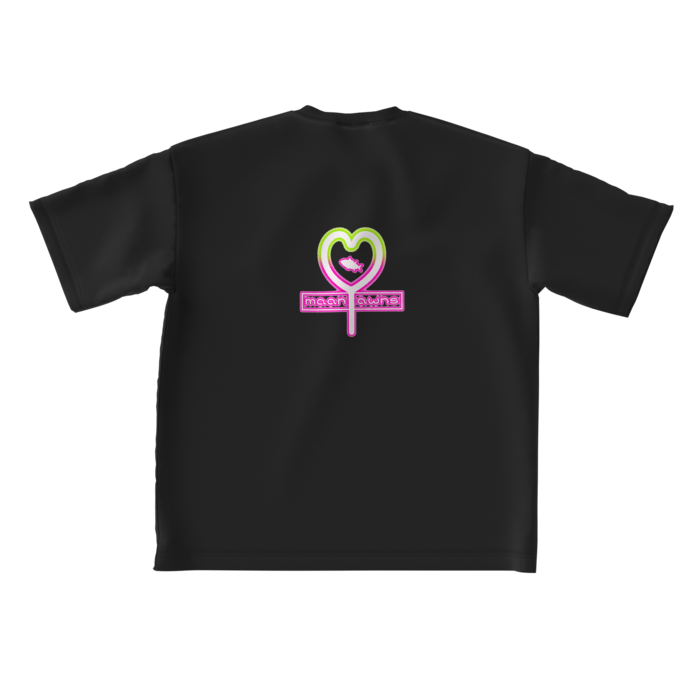 ビッグシルエットTシャツ - L - 背面