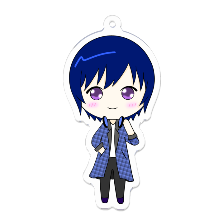 アクリルキーホルダー - 70 x 70 (mm)