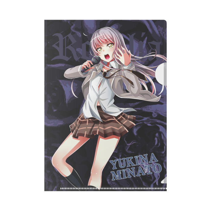 【湊友希那】クリアファイル - A5
