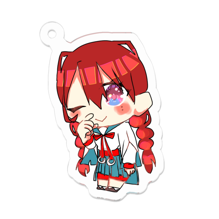 アクリルキーホルダー - 50 x 50 (mm)