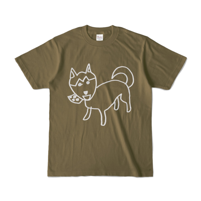 カラーTシャツ - S - オリーブ (濃色)