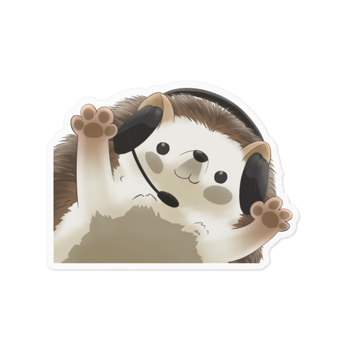 ステッカー - 100 x 100 (mm)