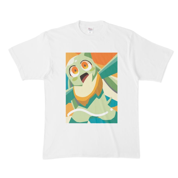 Tシャツ - XL - 白(前面)