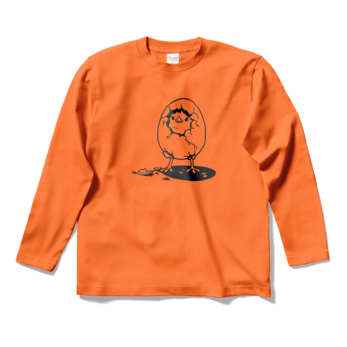 ロングスリーブTシャツ - S - オレンジ