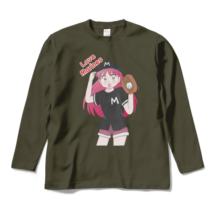 ロングスリーブTシャツ - M - アーミーグリーン