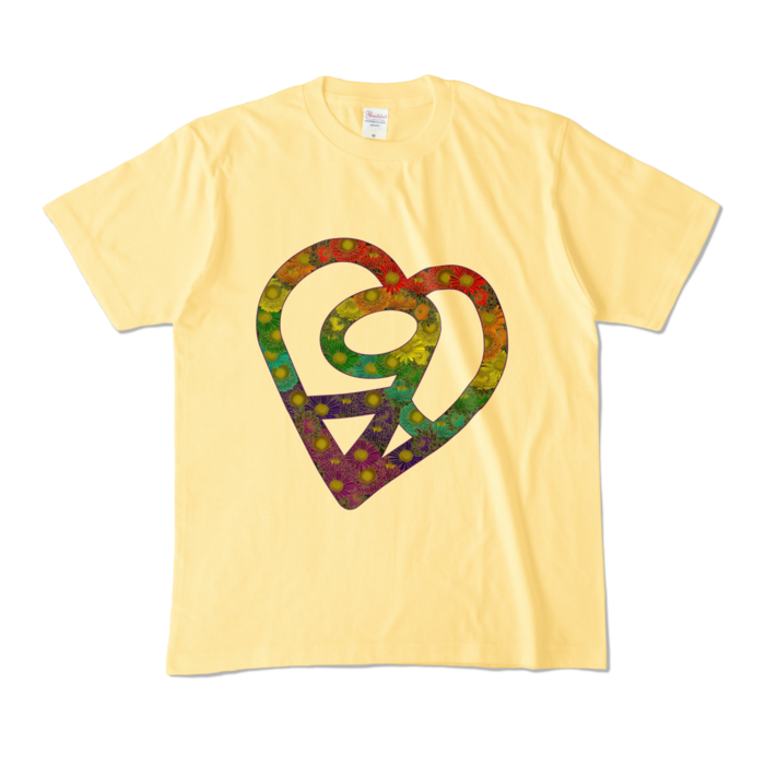 カラーTシャツ - M - ライトイエロー (淡色)