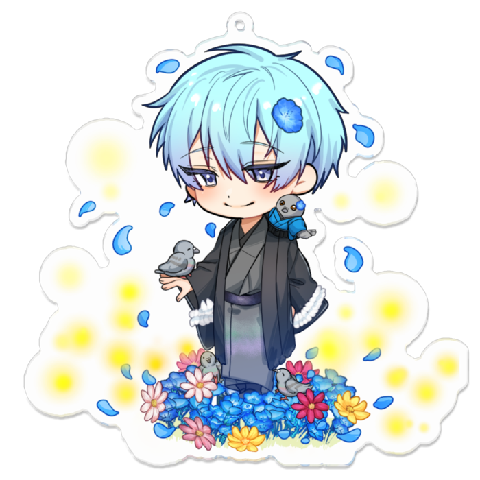 アクリルキーホルダー - 100 x 100 (mm)