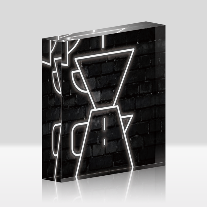 アクリルブロック - 100x100mm