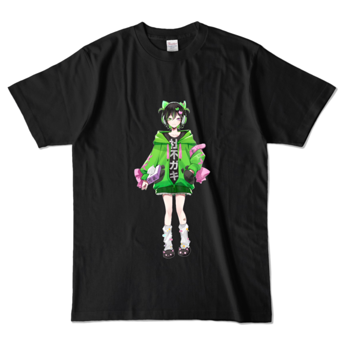 カラーTシャツ - L - ブラック (濃色)