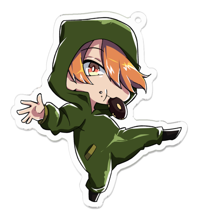 アクリルキーホルダー - 70 x 70 (mm)