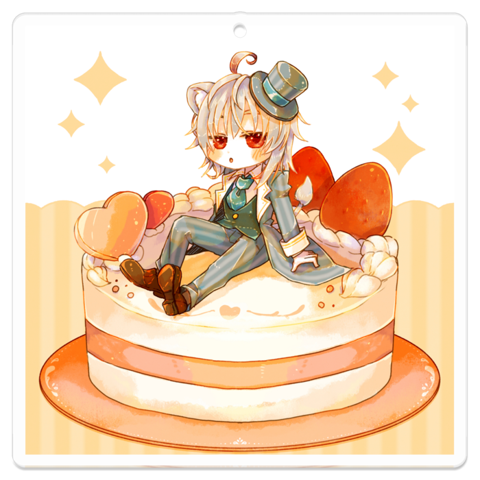 アクリルキーホルダー - 70 x 70 (mm)