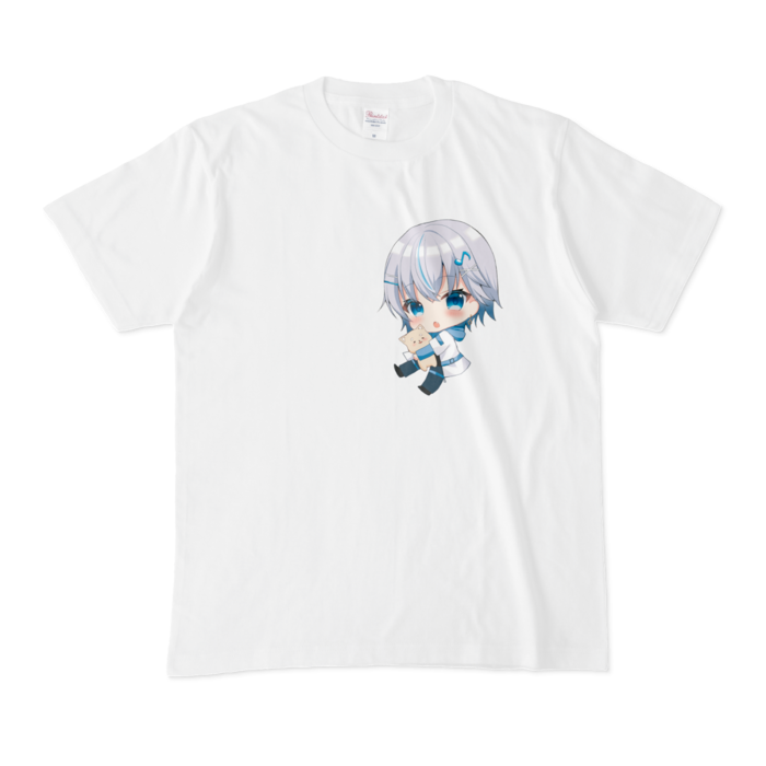 ワンポイントTシャツ - M - 白
