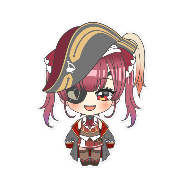 ステッカー - 160 x 160 (mm)クリア