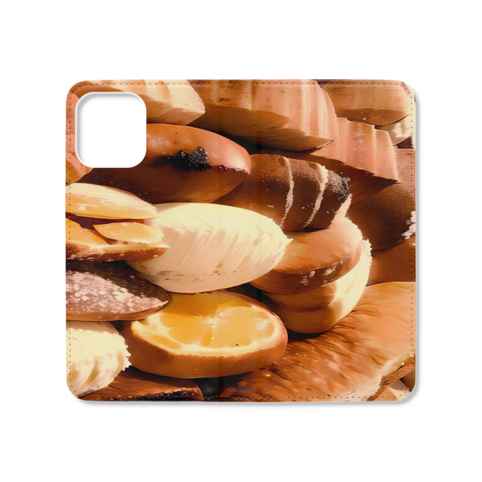 手帳型iPhoneケース（ベルトなし） - iPhone12 ProMax - ストラップ穴 なし