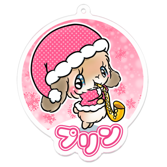 アクリルキーホルダー - 70 x 70 (mm)