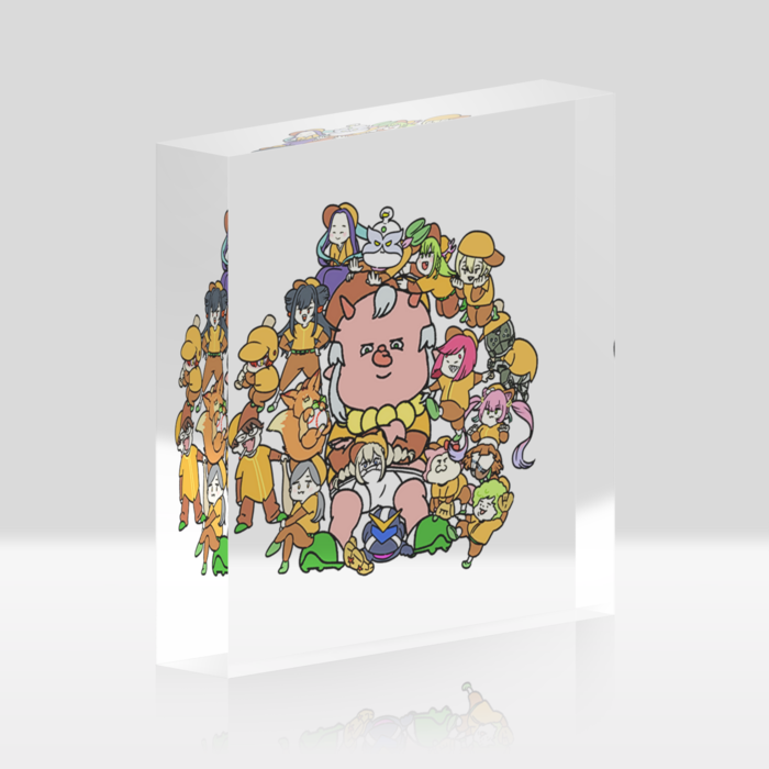 アクリルブロック - 100x100mm
