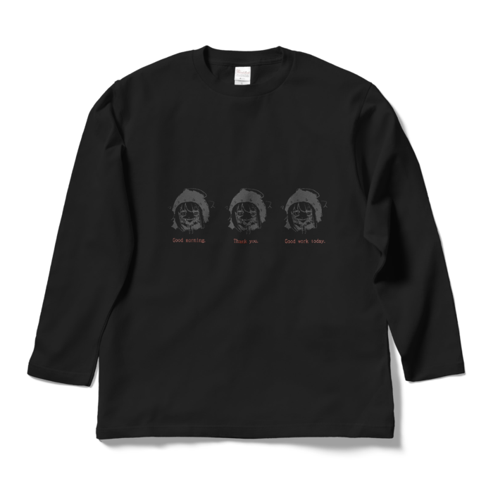 ロングスリーブTシャツ - L - ブラック