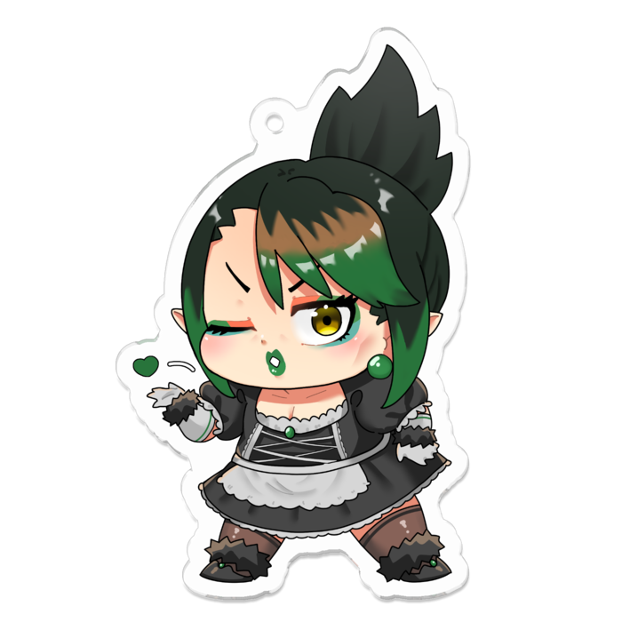 アクリルキーホルダー - 70 x 70 (mm)