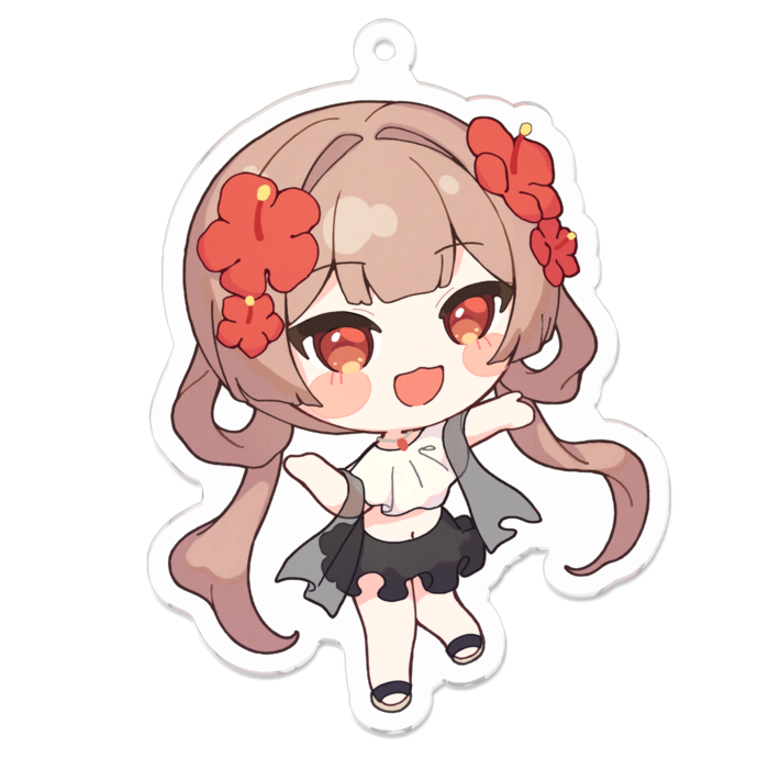 アクリルキーホルダー - 70 x 70 (mm)