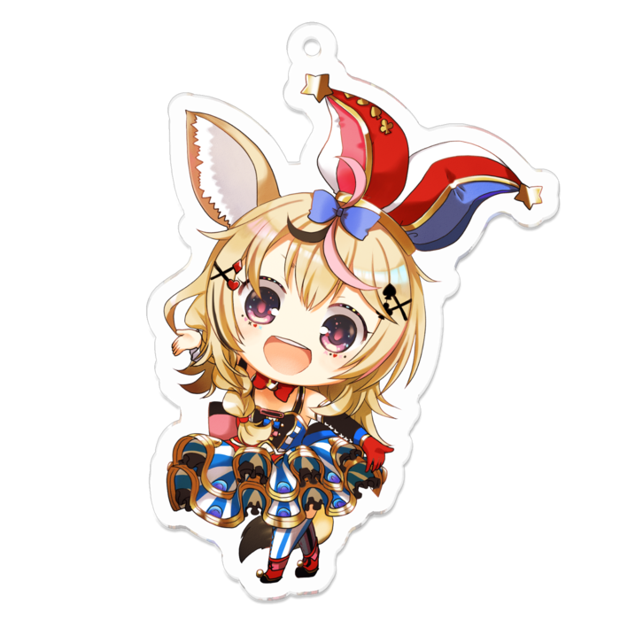 アクリルキーホルダー - 70 x 70 (mm)