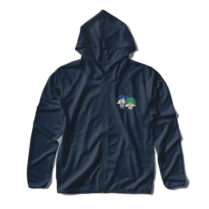 ジップパーカー - S - ネイビー