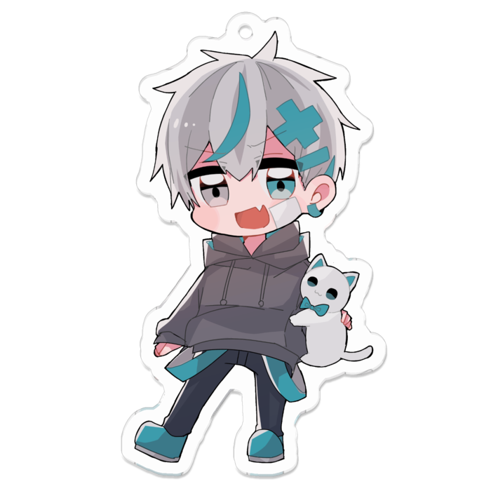 アクリルキーホルダー - 70 x 70 (mm)