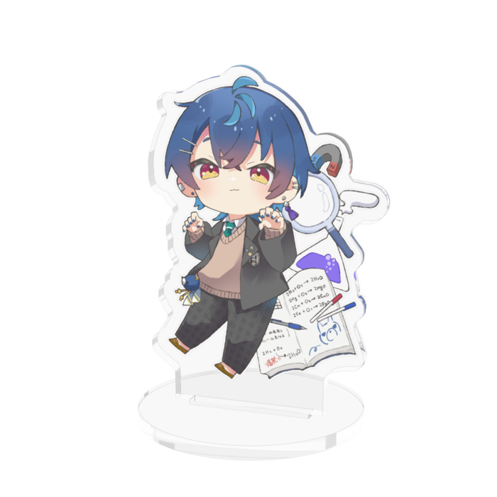 戌峯くん 70×70mm