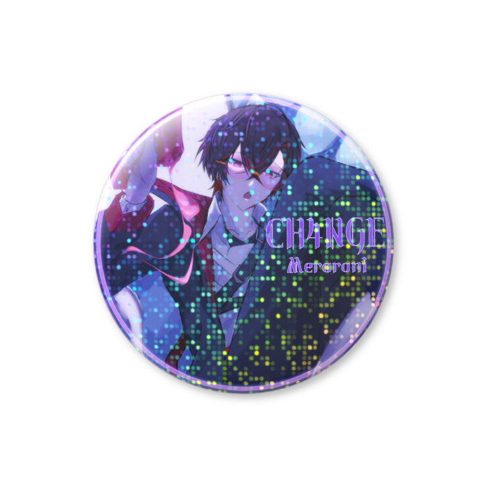ホログラム缶バッジ - 56mm