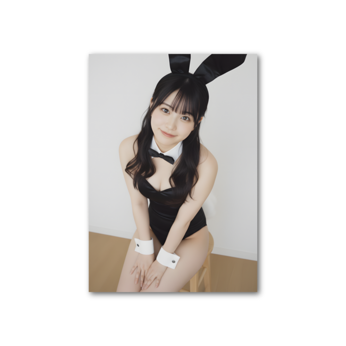 フォト風カード - 縦 - 片面