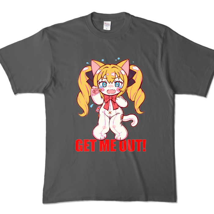 カラーTシャツ - XL - チャコール (濃色)
