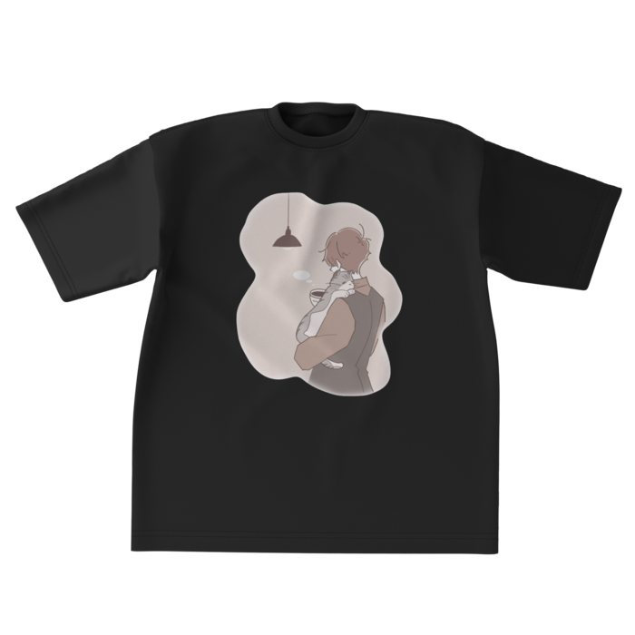 ビッグシルエットTシャツ - XL - 正面(1)