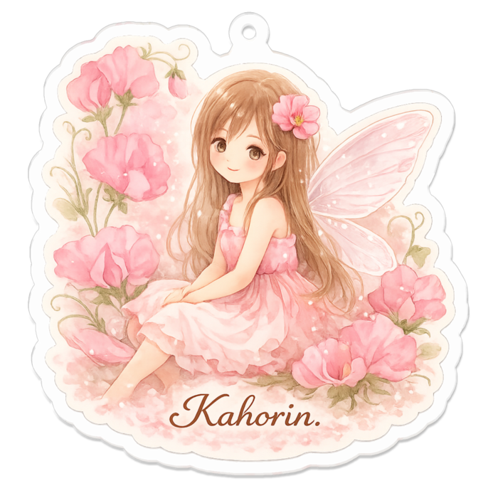 アクリルキーホルダー - 70 x 70 (mm)