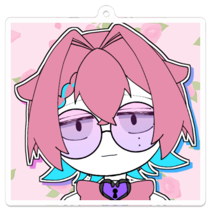 アクリルキーホルダー - 70 x 70 (mm)