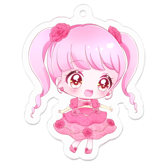 アクリルキーホルダー - 50 x 50 (mm)