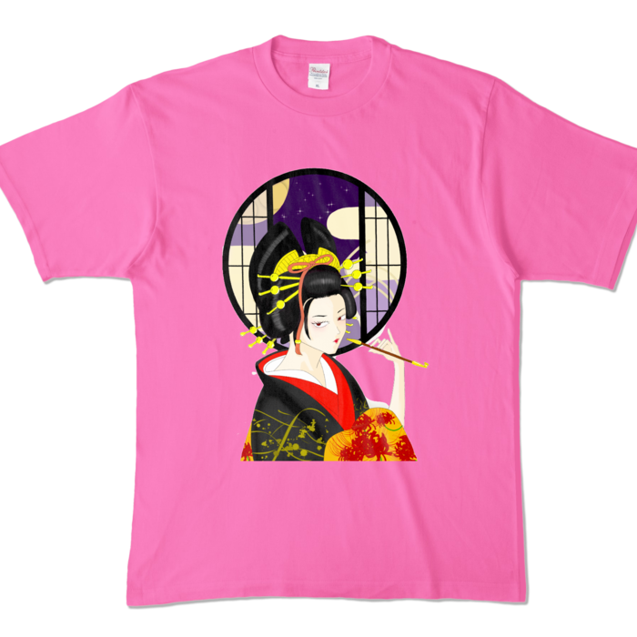 カラーTシャツ - XL - ピンク (濃色)