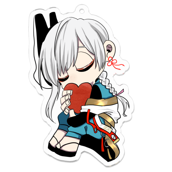 アクリルキーホルダー - 70 x 70 (mm)