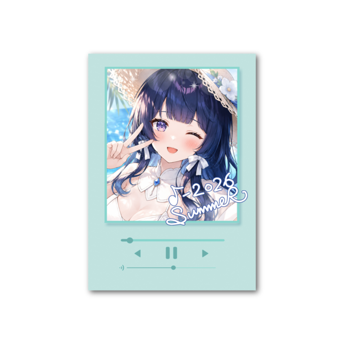 フォト風カード - 縦 - 両面
