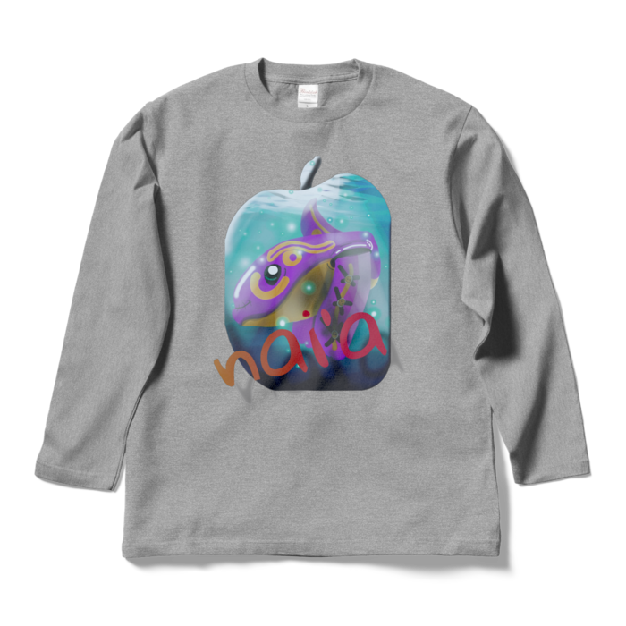 ロングスリーブTシャツ - L - 杢グレー