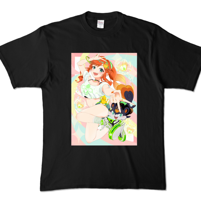 カラーTシャツ - XL - ブラック (濃色)