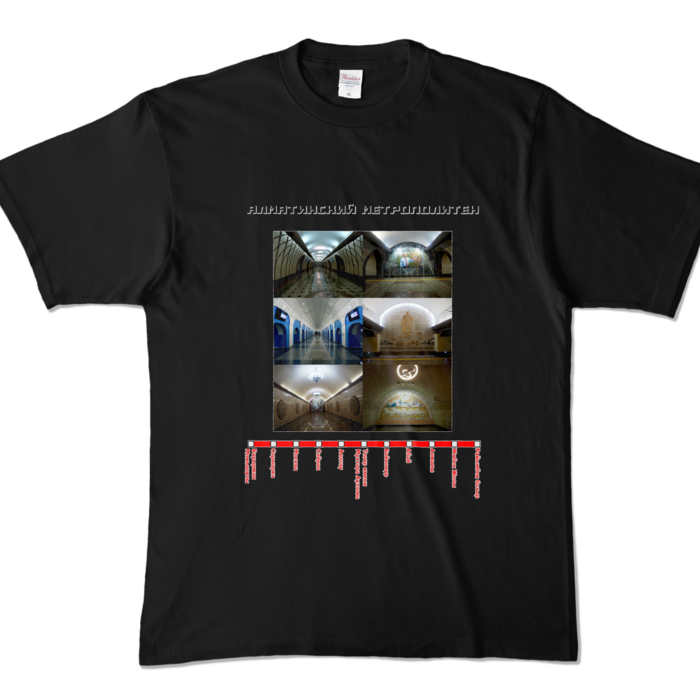 カラーTシャツ - XL - ブラック (濃色)