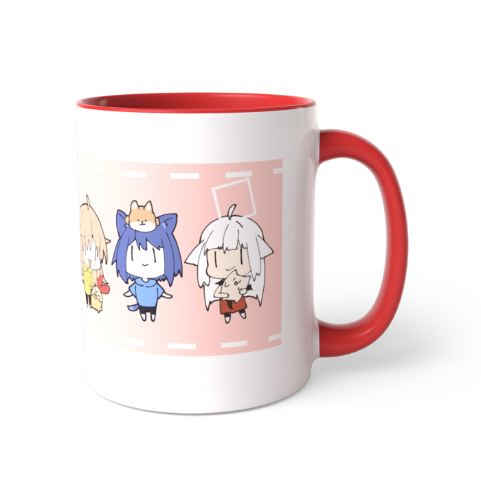 ツートンカラーマグカップ - 直径 8.2cm / 高さ 9.5cm