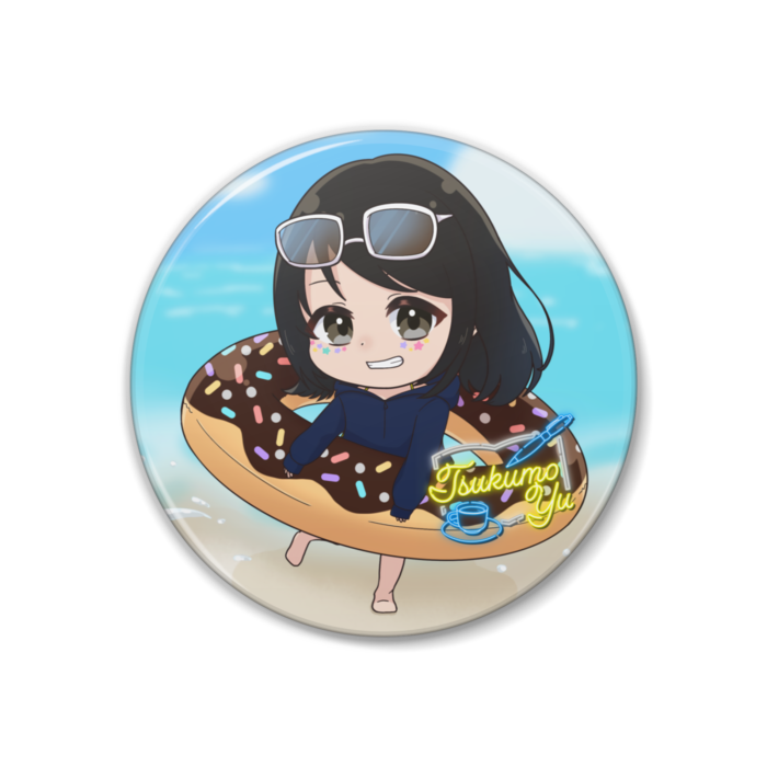 チョコドーナツ / 缶バッジ - 38mm