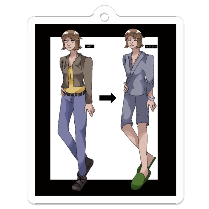 幻覚立ち絵🐵アクキー